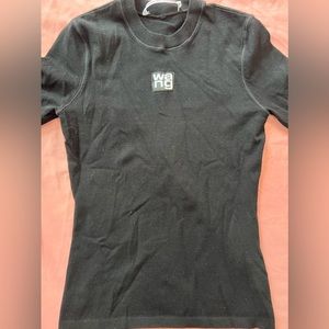 Alexander wang top Black Viscose Long Sleeve T-Shirt